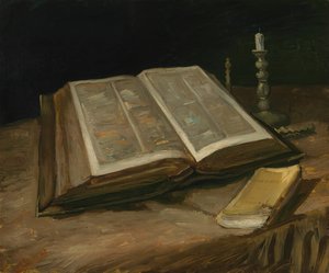 Nature morte avec Bible, 1885